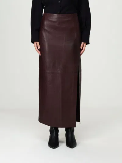 Alysi Skirt  Woman Color Violet In Brown