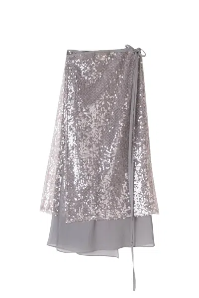 Alysi Skirt In Grey