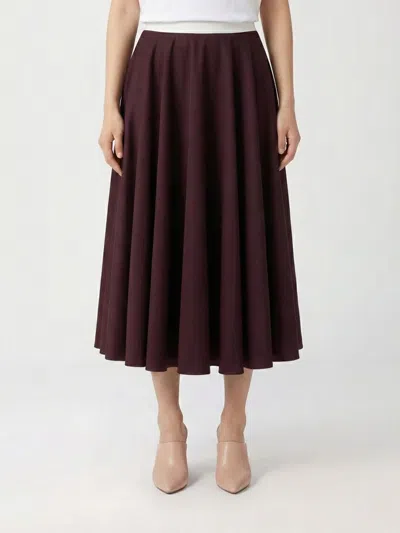 Alysi Skirt Woman  In Purple