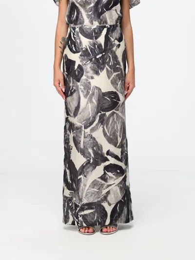 Alysi Skirt Woman Color Black In Multi