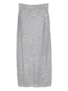 Alysi Skirts Light And Natural In Silver