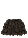 Alysi Mini Leather Bag In Brown