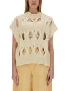 Alysi Springtime Jersey In Beige