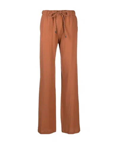 ALYSI STRAIGHT-LEG TROUSERS
