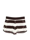 Alysi Striped Shorts In Multi