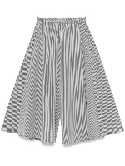 ALYSI ALYSI STRIPED SKIRT
