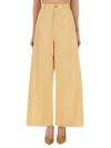 Alysi Superflare Sporty Trousers In Yellow