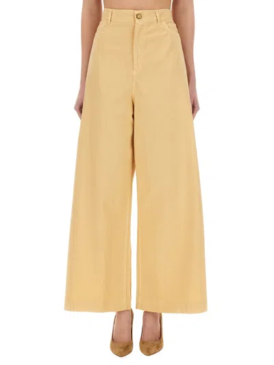 Alysi Superflare Sporty Pants In Neutral