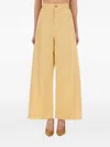 Alysi Superflare Sporty Trousers In Yellow