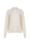 Alysi Sweater Made Of Cashmere In Neutral