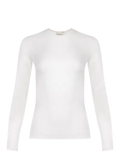 Alysi Sweaters In White
