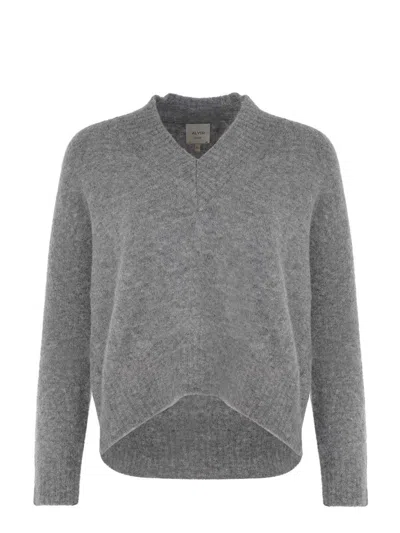 Alysi Sweaters In Gray