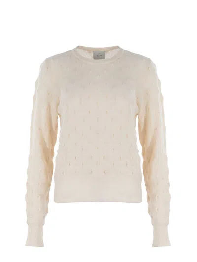 Alysi Sweaters In Beige