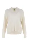 Alysi Sweater In Alpaca Blend In Beige
