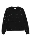 Alysi Crewneck Sweater In Gray