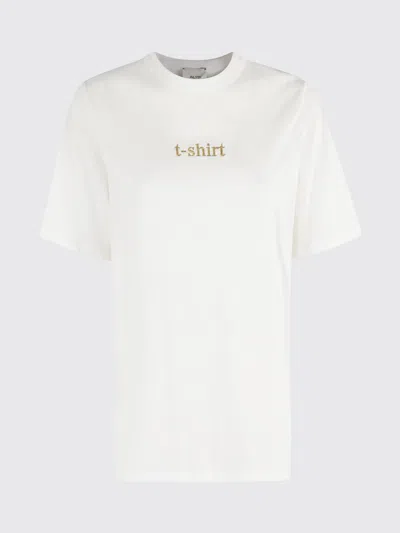 ALYSI T-SHIRT ALYSI WOMAN COLOR MILK,H68760246