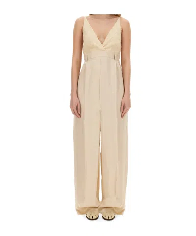 Alysi Tailored Wide Leg Jumpsuit