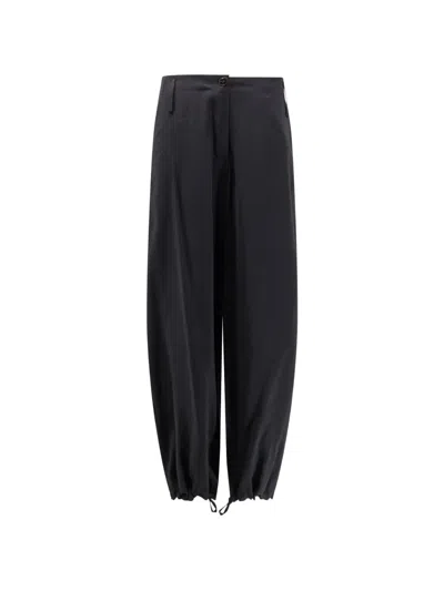 Alysi Tapered Trousers In Black