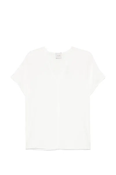 Alysi Top In White