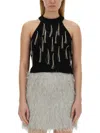 Alysi Top With Fringe