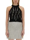 Alysi Top With Fringe