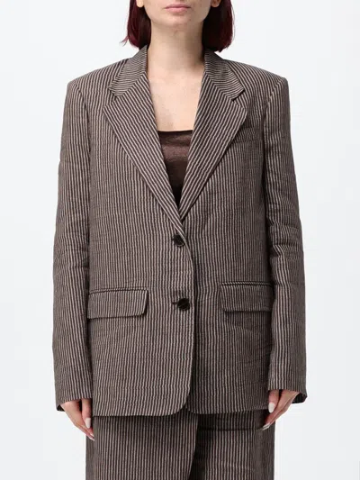 Alysi Top Woman Color Brown