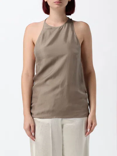 Alysi Top Woman Color Grey In Gray