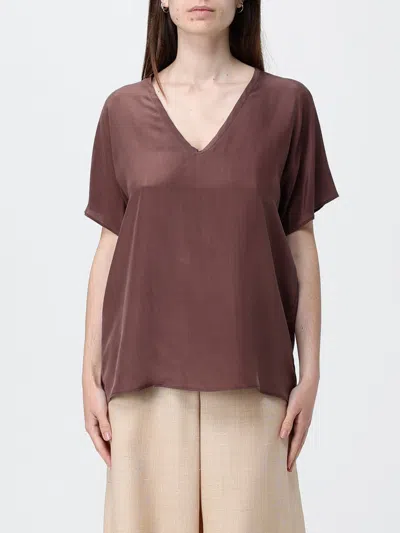 Alysi Top Woman  In Brown