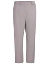 Alysi Pressed-crease Trousers In Gray