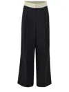 Alysi Trousers In Wool In Black