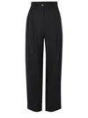 Alysi Trousers  Wool In Grigio Antracite