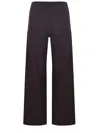 Alysi Plaid Pattern Casual Pants In Blue