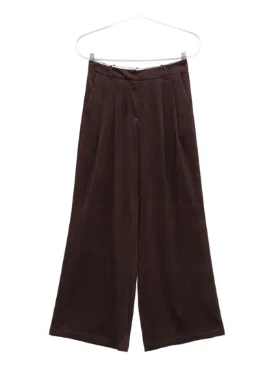 ALYSI ALYSI WIDE LEG TROUSERS