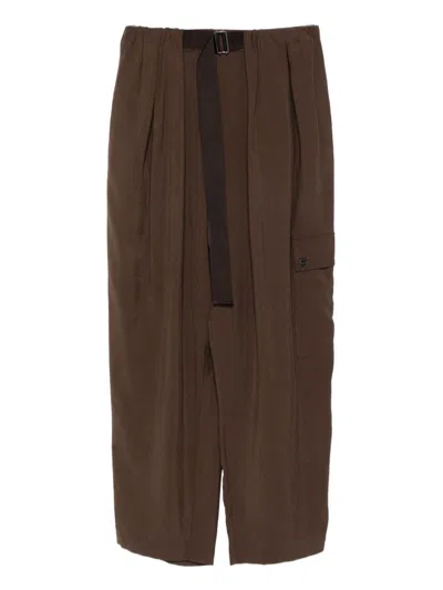 Alysi Pleated Detail Track Pants In Multi