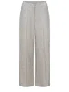Alysi Trousers Made Of Viscose. In Gray