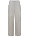 Alysi Trousers Made Of Viscose. In Gray