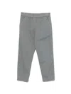 Alysi Elasticated Trousers In Gray