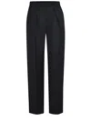 Alysi Trousers Made Of A Wool Blend In Black