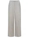 Alysi Trousers Made Of Viscose. In Gray