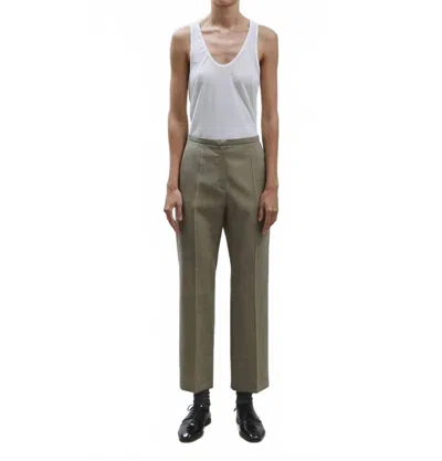 Alysi Trumpet Pants In Salvia In Green