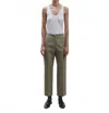 Alysi Trumpet Pants In Salvia In Multi