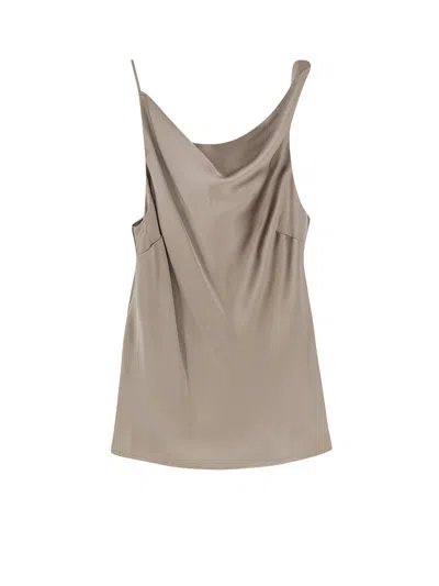 Alysi T-shirts And Polos Beige In Sand