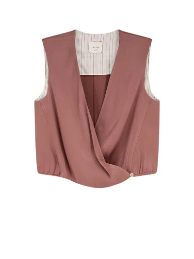 Alysi T-shirts And Polos Pink