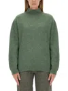 Alysi Relaxed-fit Turtleneck Sweater With Dropped Shoulders