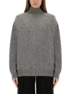 Alysi Turtleneck Shirt In Grey
