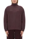Alysi Turtleneck Shirt In Red