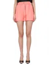 Alysi Twill Shorts In Pink