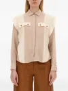 Alysi Garza Long Sleeved Shirt In Neutral