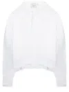 Alysi White Relaxed Solid Shirt In White