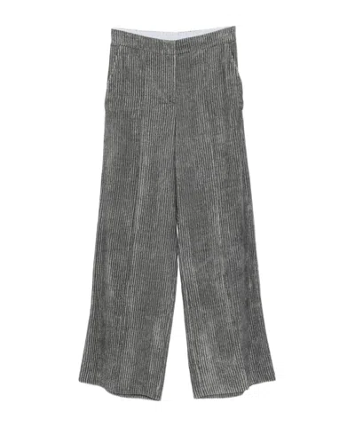 ALYSI WIDE-LEG CASUAL PANTS